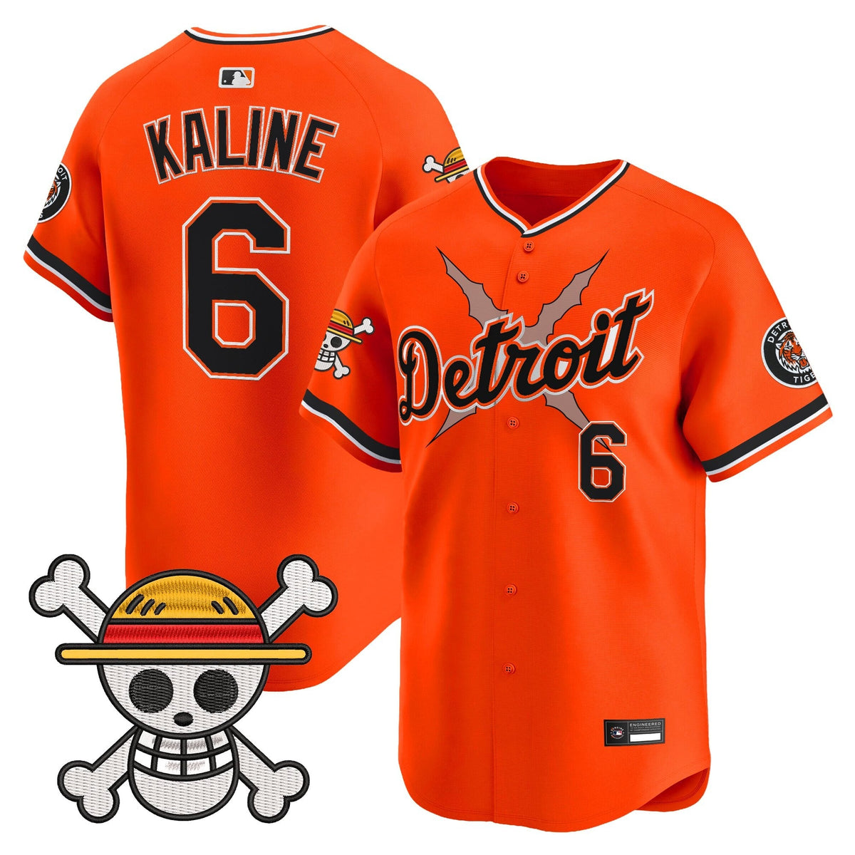 DET x  OP Vapor Premier Limited Jersey - Stitched