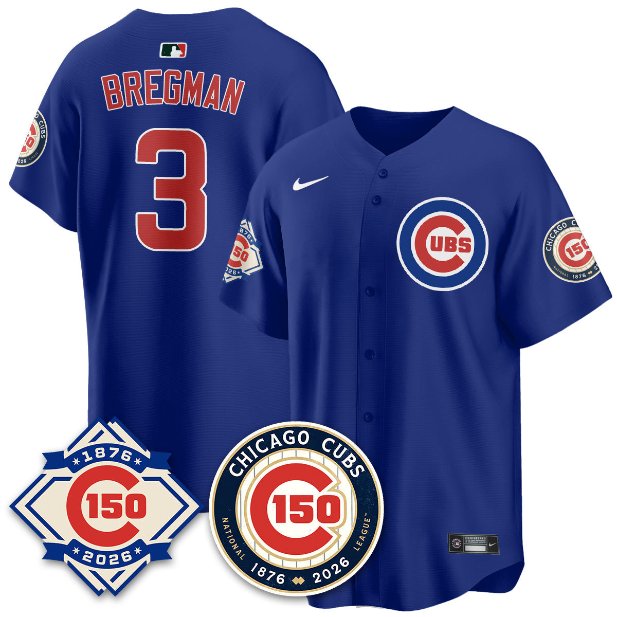 CHC Vapor Limited Royal Jersey - 150th Anniversary - Stitched