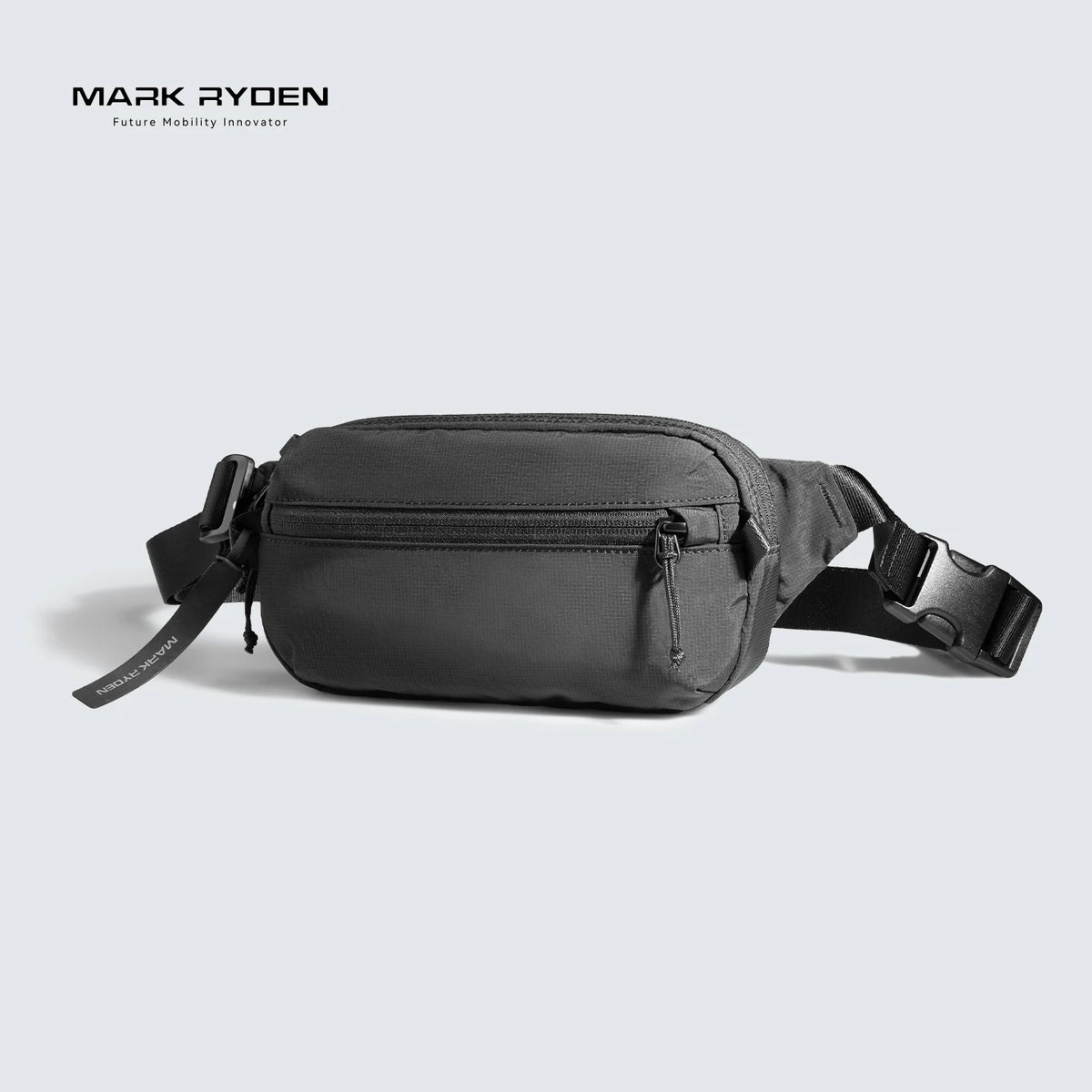 Mark Ryden Men's RFID Blocking Fanny Pack, Anti-theft Waterproof Sling Bag, Lightweight Waist Pack for Travel, Hiking, Work