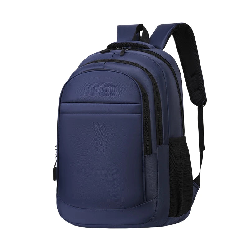 Hot Sale Black PU Leather Backpack Men Women Fashion Business Computer Bag Large Capacity Travel Rucksack Daily Commute Backpack