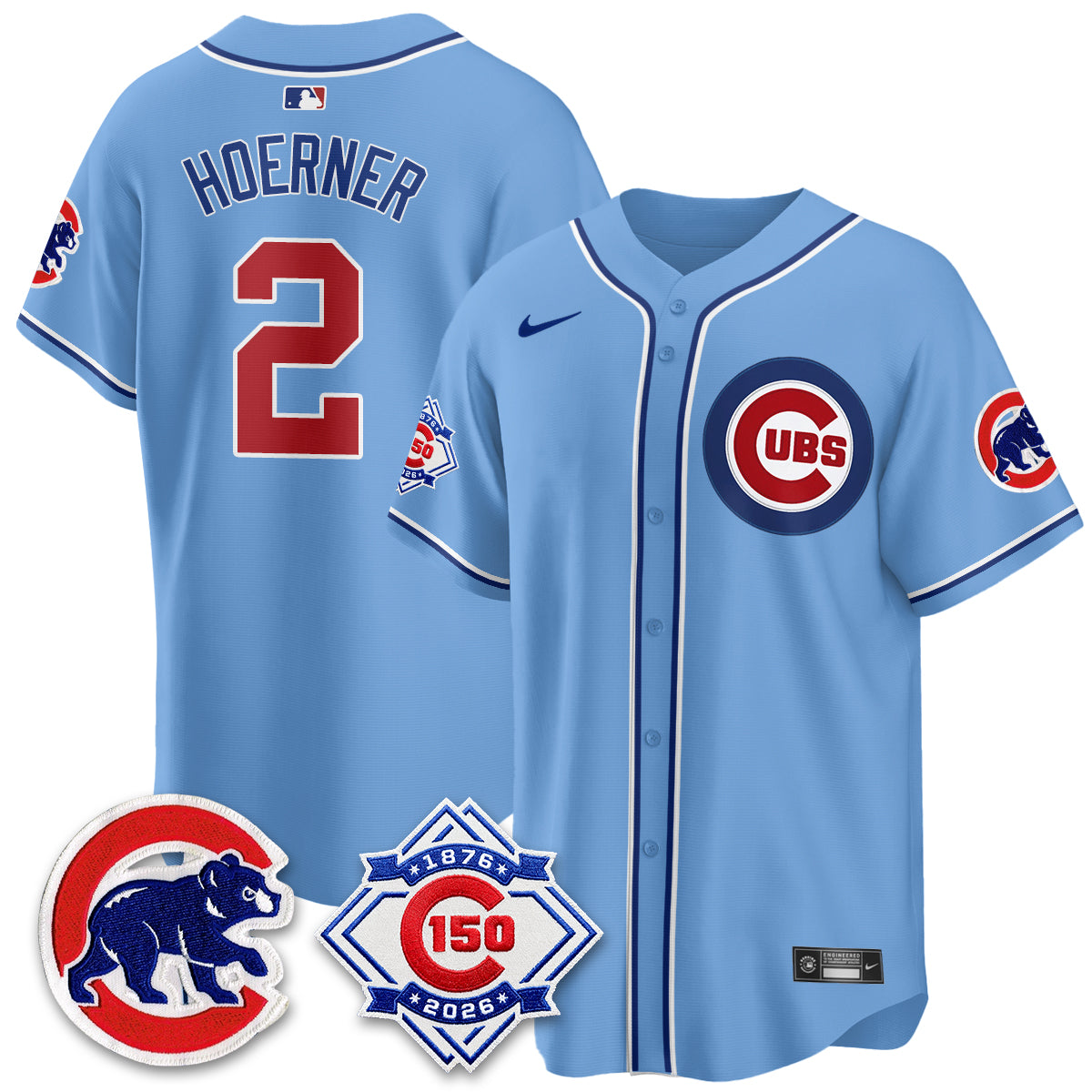 CHC 150th Anniversary Black Out Style Vapor Premier Limited Jersey - Stitched