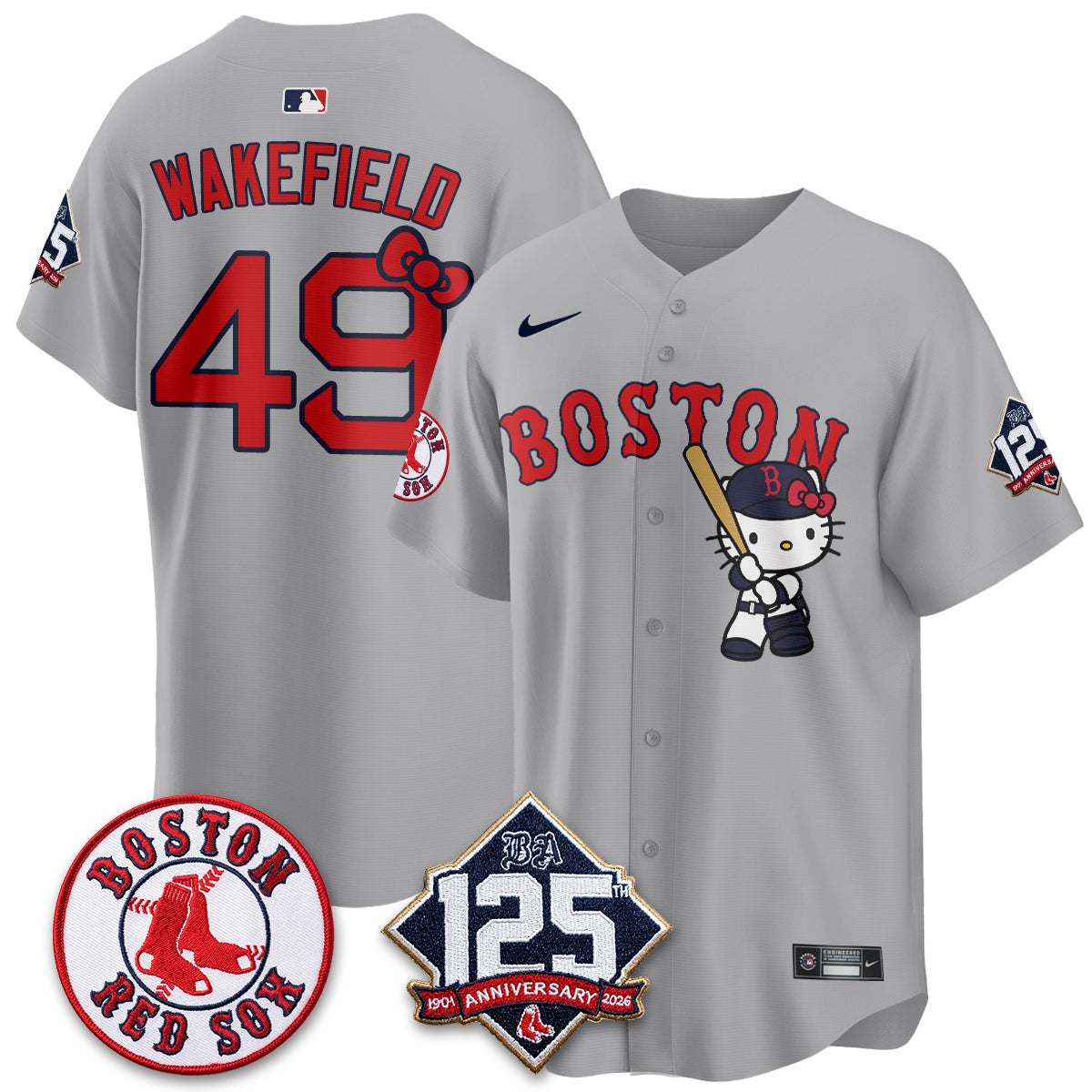 BOS x Meow KT Vapor Limited Pink Jersey - Stitched