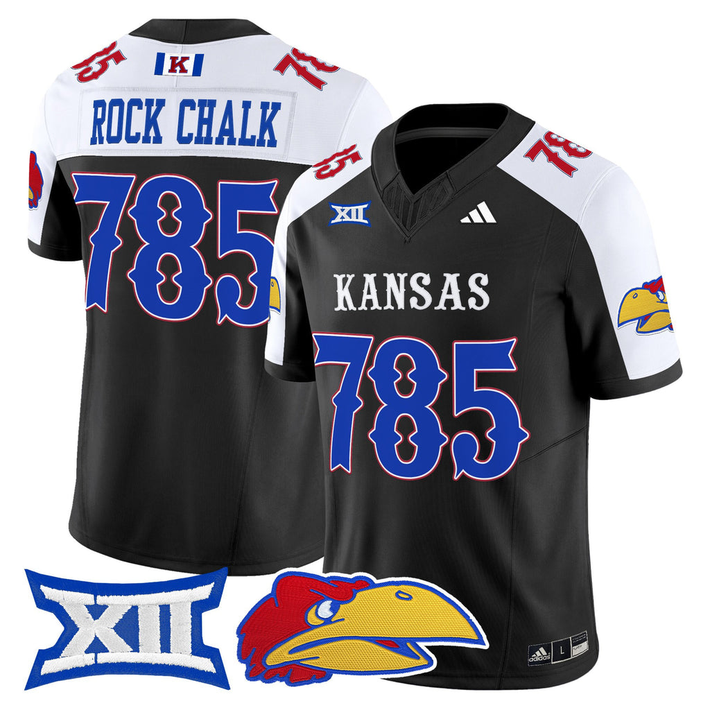 Men's Kansas Jayhawks 2025 Vapor Limited Jersey - All Stitched
