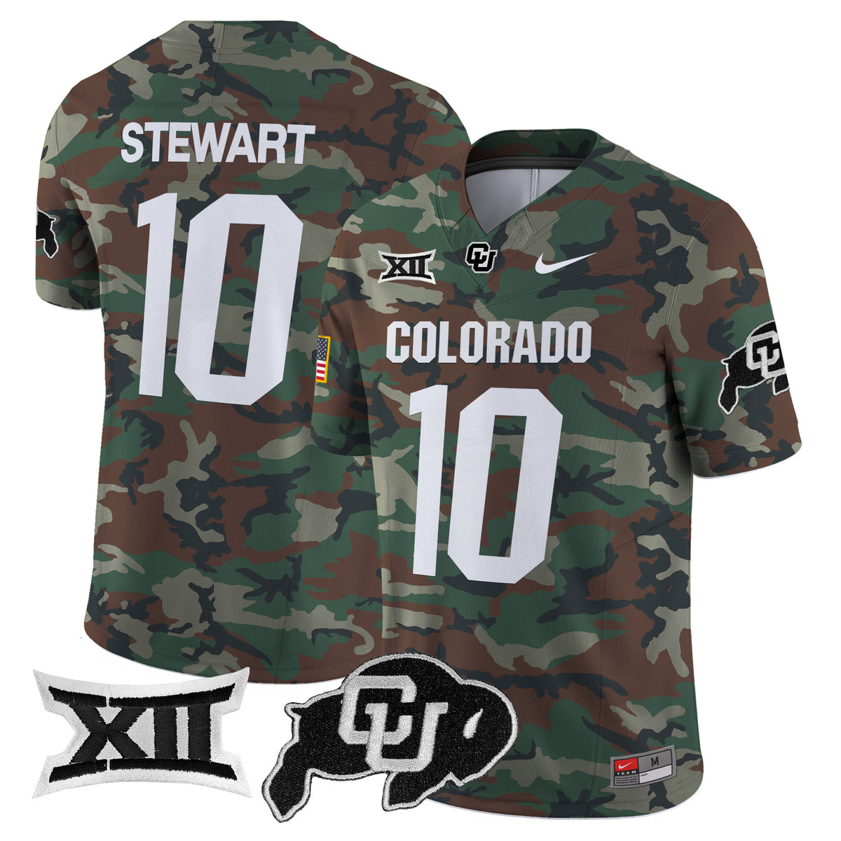 Colorado Buffaloes 2024 Military Vapor Limited Jersey - All Stitched